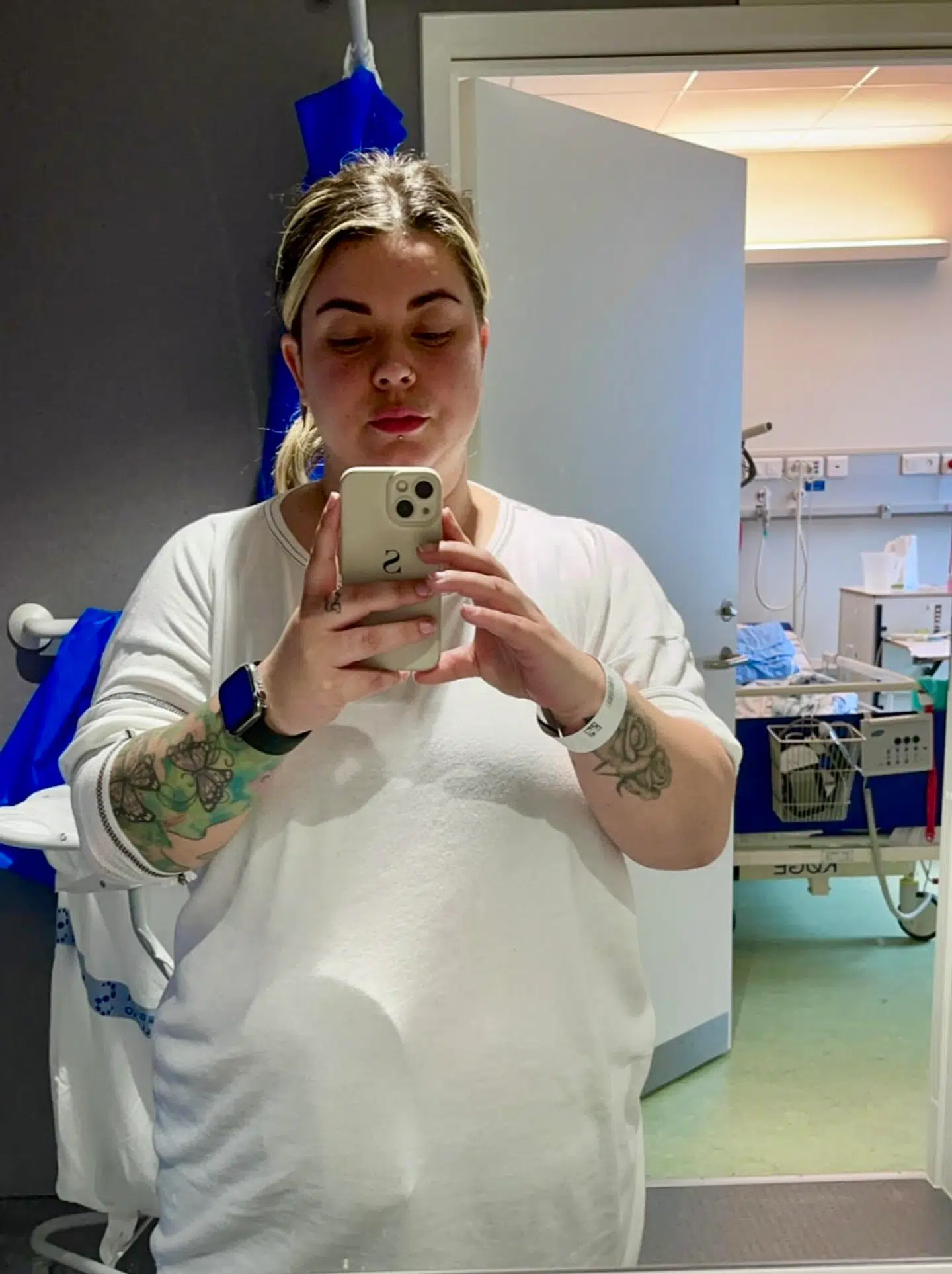 Amanda Julie Fridh Riis tilbragte mange timer på hospitalet gennem sit sygdomsforløb. En tid, der var svær for hende, fortæller hun.