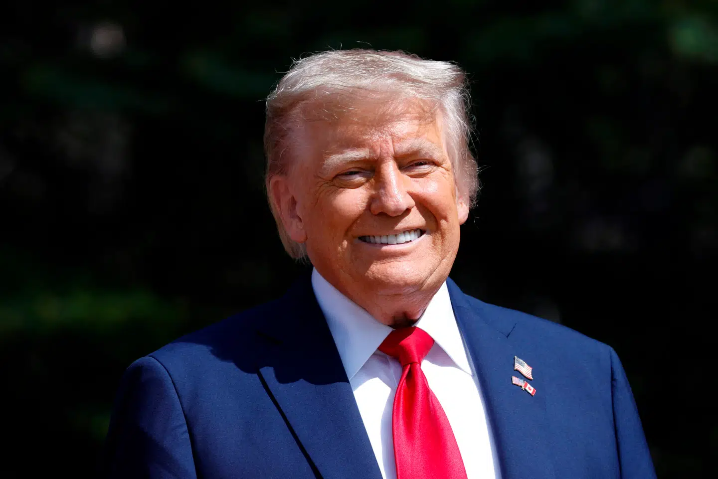 Donald Trump har god grund til at smile. Natten til fredag har han med egne ord vundet en »stor sejr« ved en appeldomstol.