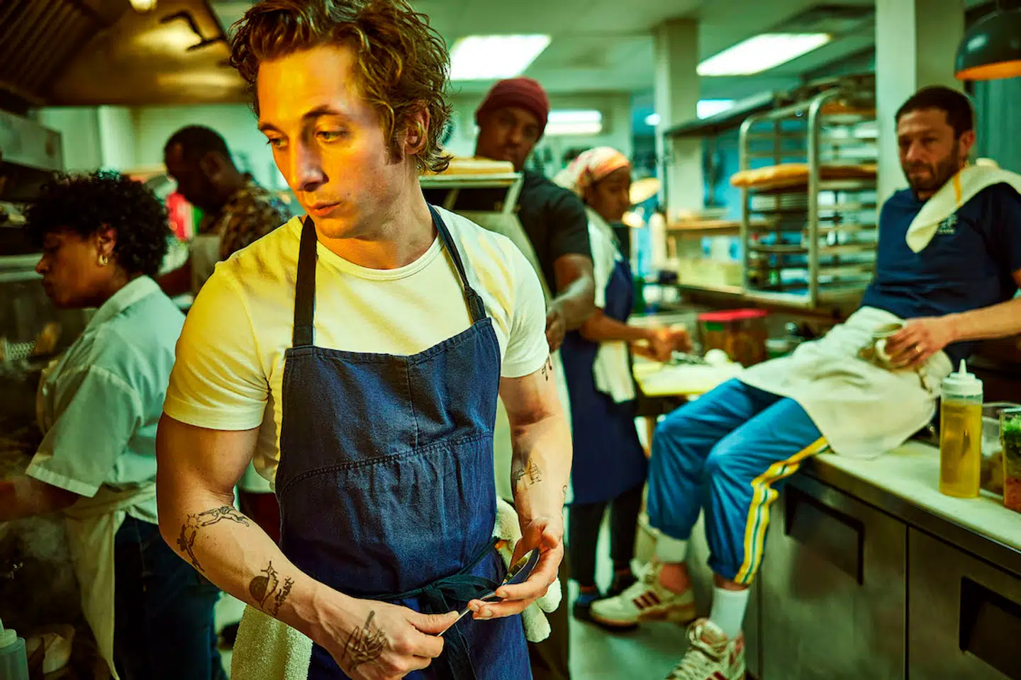 Jeremy Allen White i sin rolle som Carmen i »The Bear«.