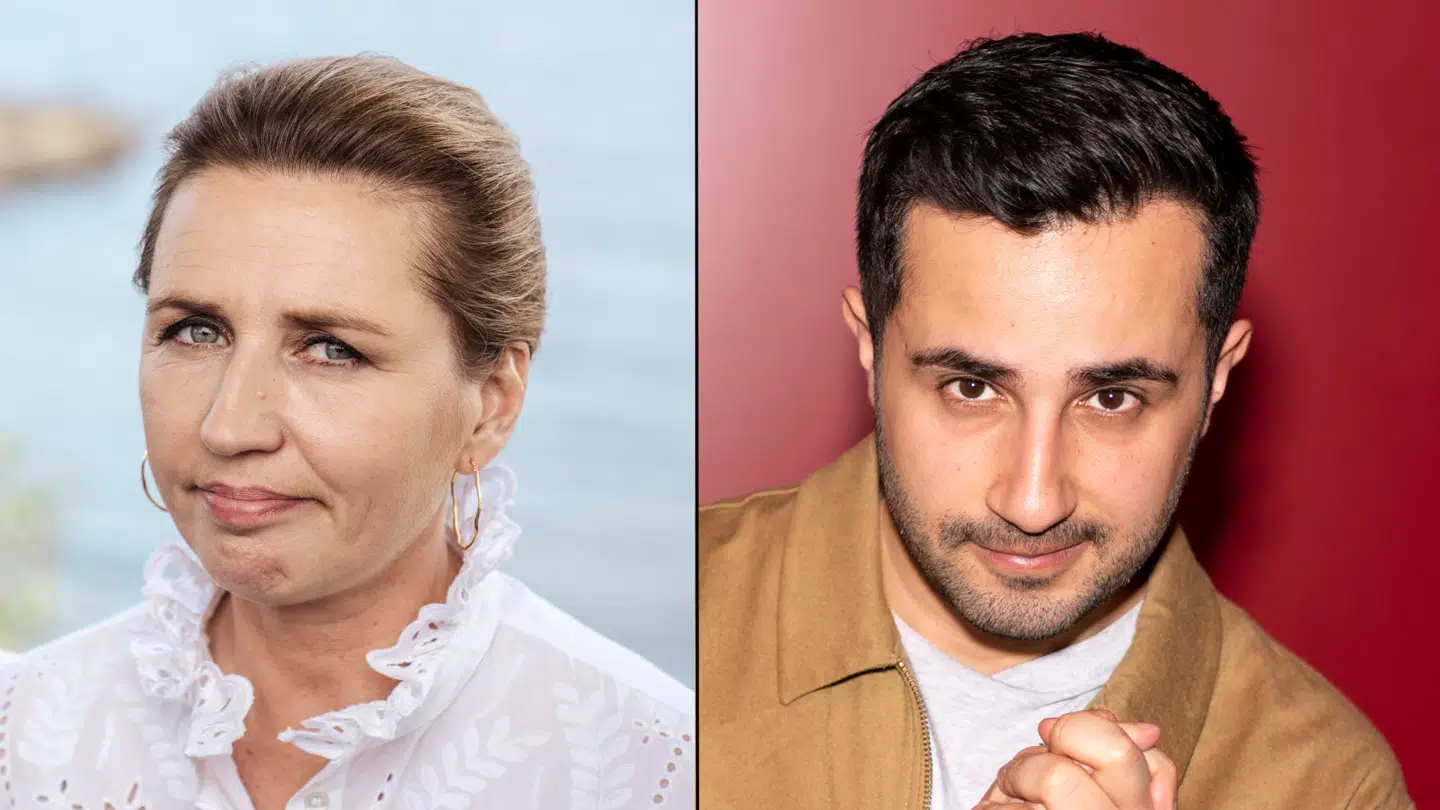 »Det er for meget!« Sådan svarede Mette Frederiksen på et spørgsmål fra P3s satirejournalist Adnan Al-adhami, han stillede hende på Folkemødet i år. I denne uges afsnit af B.T.s mediepodcast, Q&CO, hvor Adnan er gæstemedvært, forsvarer han spørgsmålet.