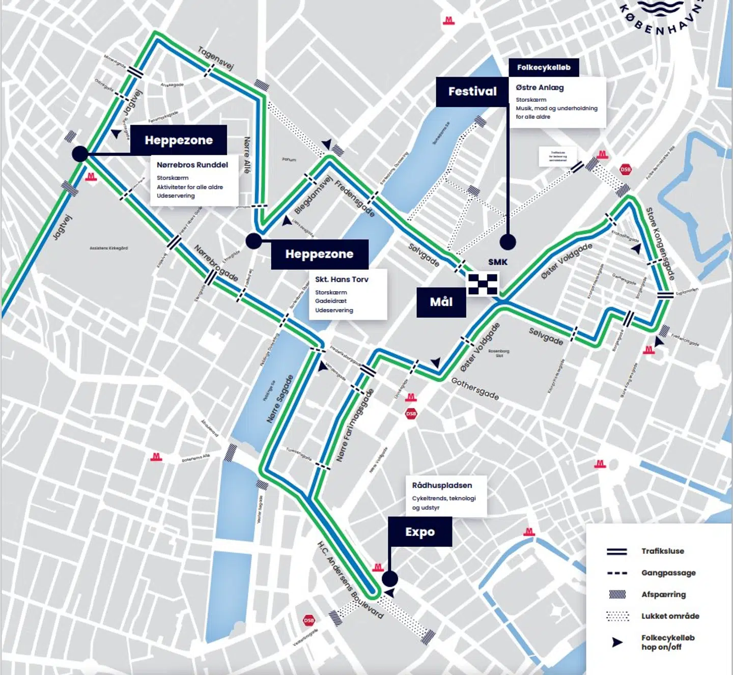 Copenhagen Sprint slutter i Indre By.