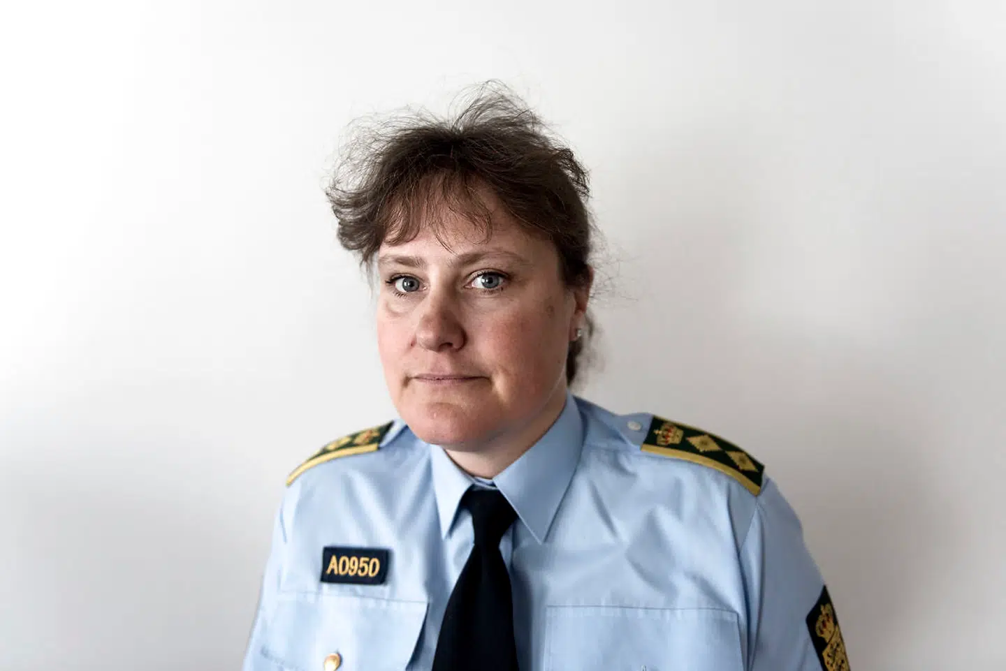 Portræt af Kit Claudi Grøn-Iversen, direktør i Bornholms Politi.