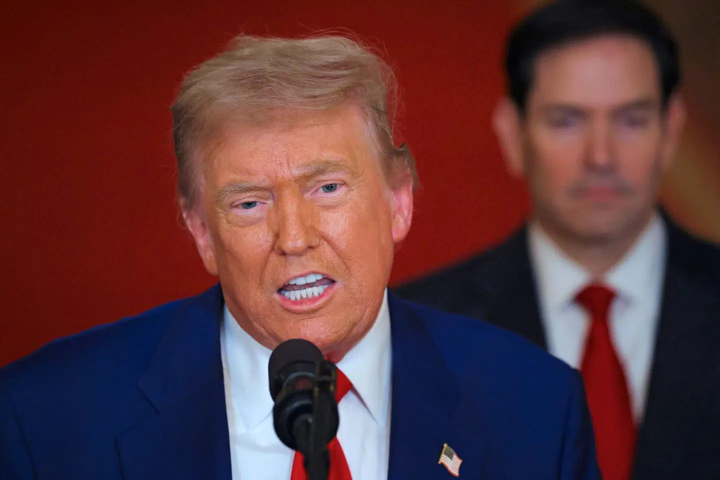 Hvorfor skulle der ikke ske et regimeskifte i Iran, spørger Donald Trump sine følgere på Truth Social efter amerikanske angreb i Iran. (Arkivfoto).