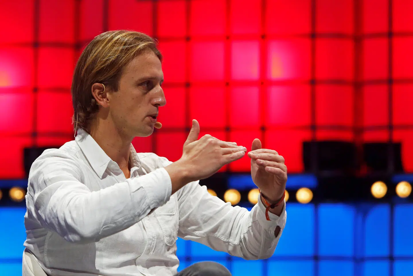 Nikolay Storonsky stiftede Revolut i 2015 og fik sin attraktive lønaftale på plads for fire år siden, forud for en stor investeringsrunde. Her ses han i 2019 under Web Summit i Lissabon i Portugal.