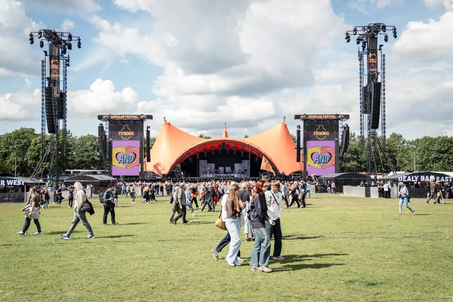DMI løfter sløret for vejret på Roskilde Festival.