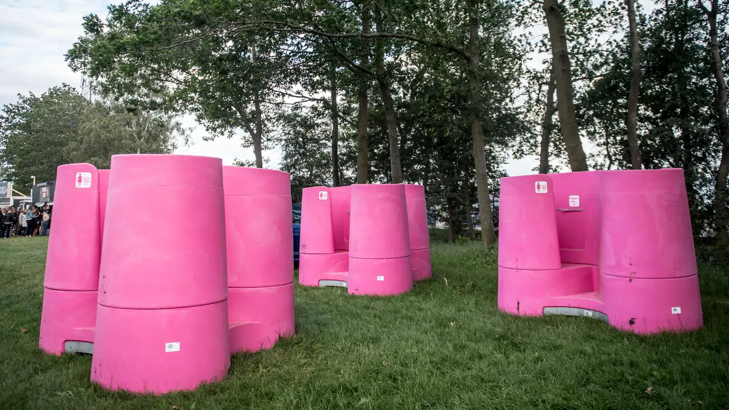 Sådan ser Lapees løsning til kvinder ud. Her et eksempel fra Roskilde Festival.