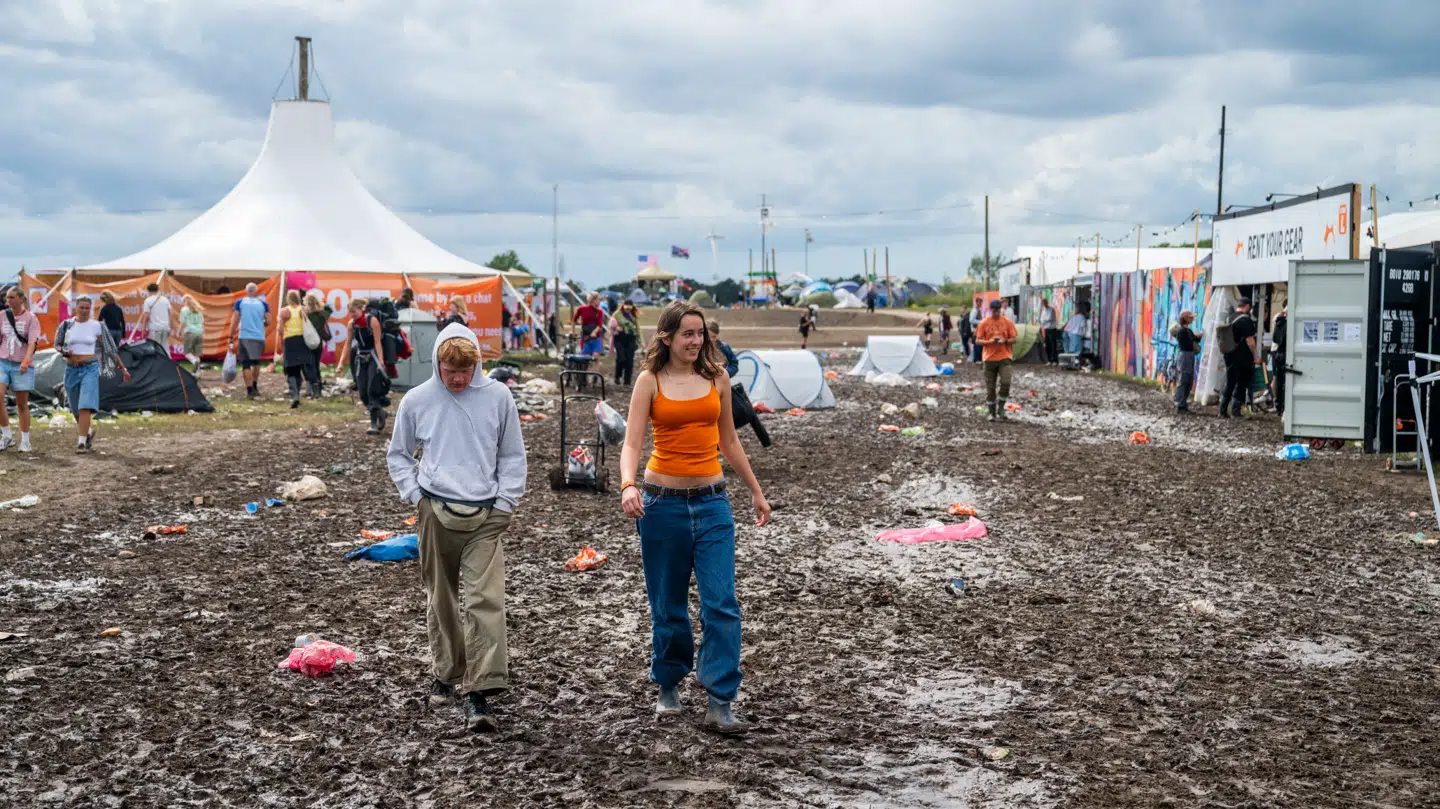 2024 var et vådt år på Roskilde Festival.