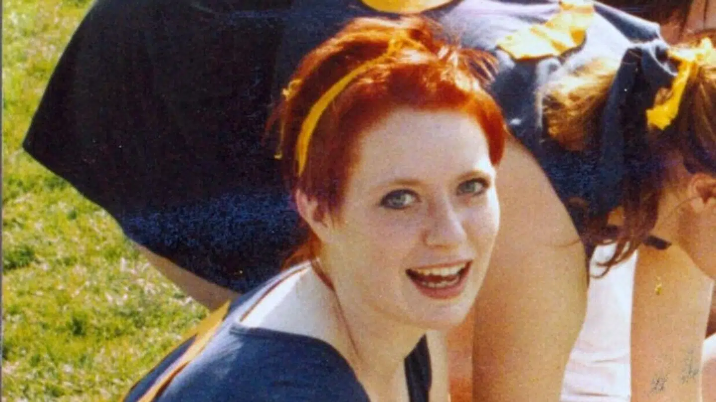 Her er et billede af Stine Geisler