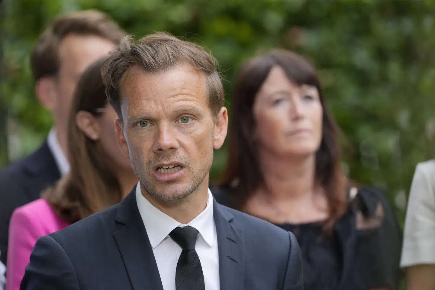 Justitsminister Peter Hummelgaard (S) præsenterer strafreformen ved Justitsministeriet.