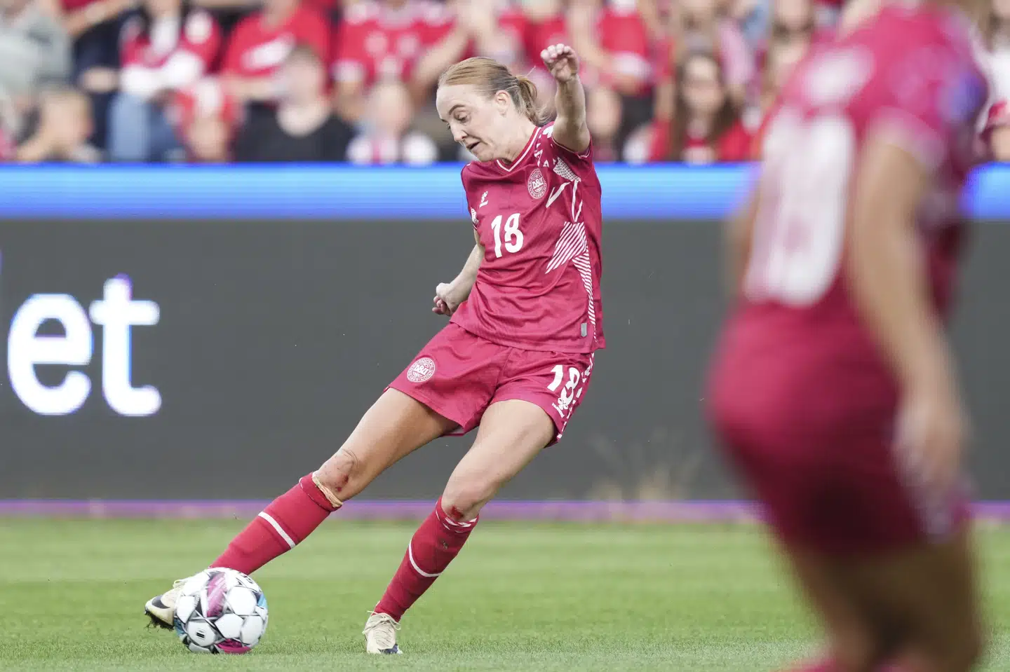 Sara Holmgaard skal fremover tørne ud for Real Madrid. (Arkivfoto).