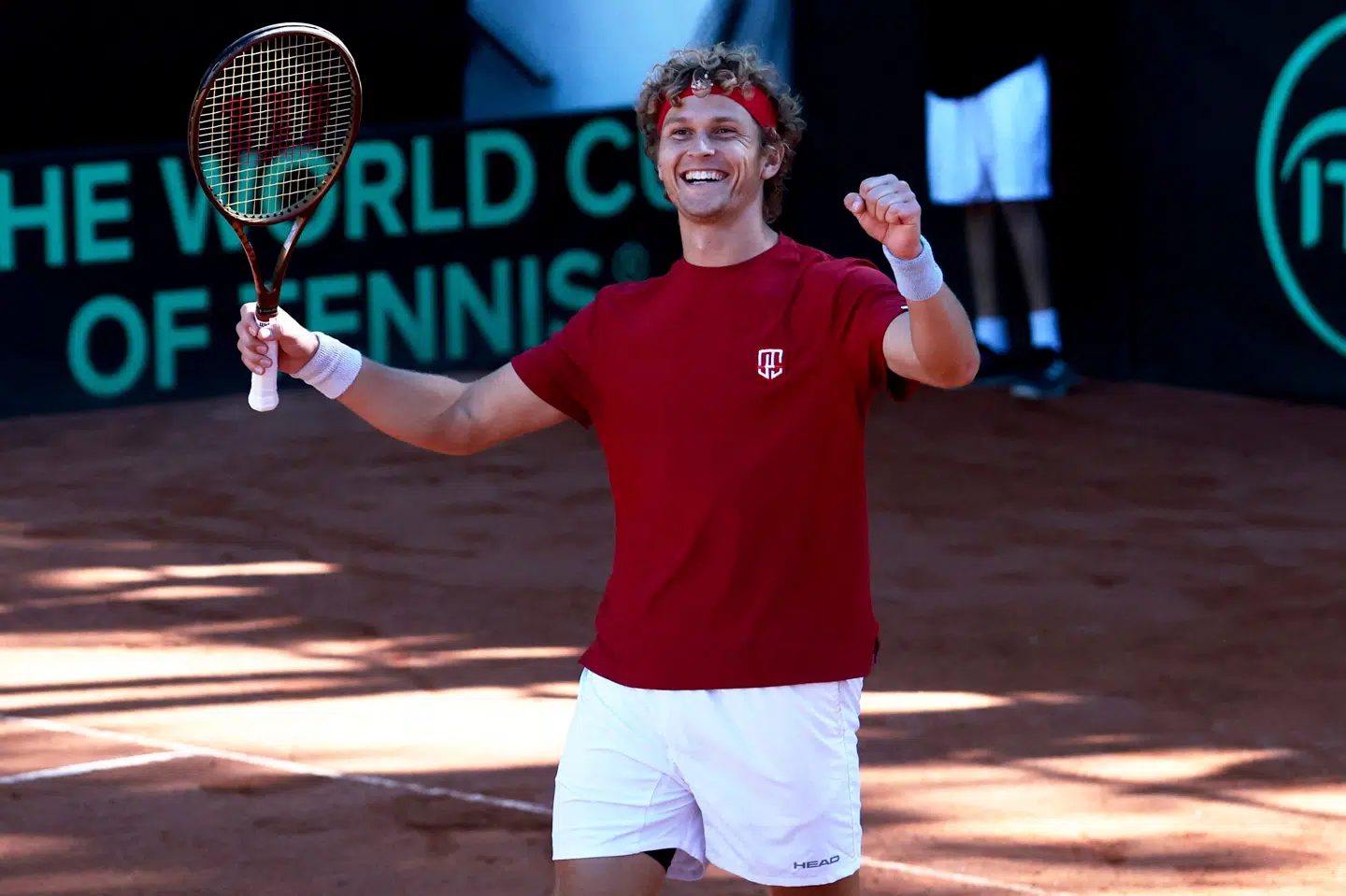 August Holmgren vandt kvalifikationsfinalen til Wimbledon over Yosuke Watanuki fra Japan. (Arkivfoto).