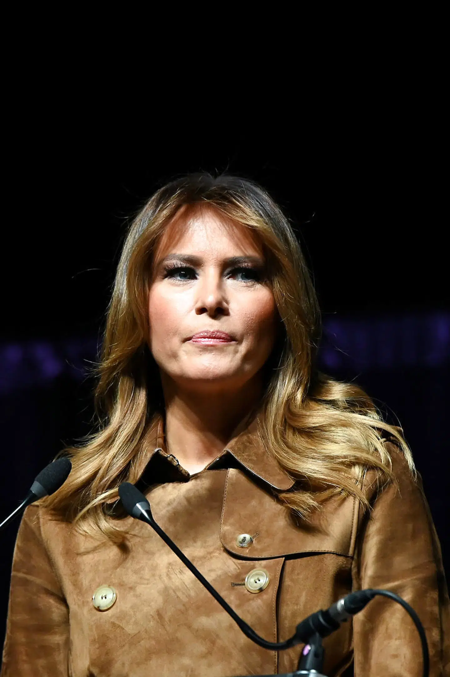 Melania Trump i slutningen af november.