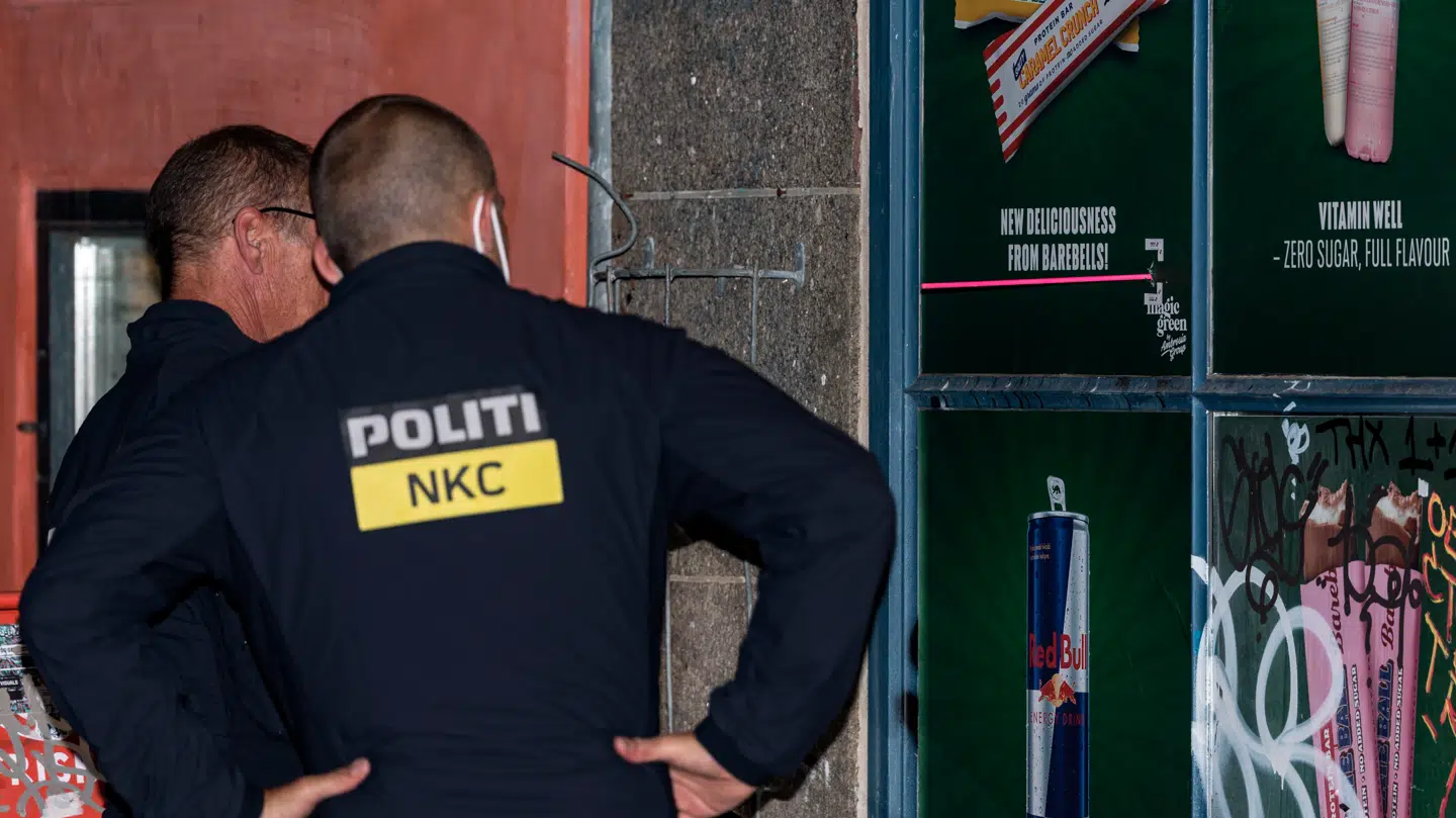 Politiet arbejde på Sankt Hans Gade i København Søndag den 29. juni 2025.