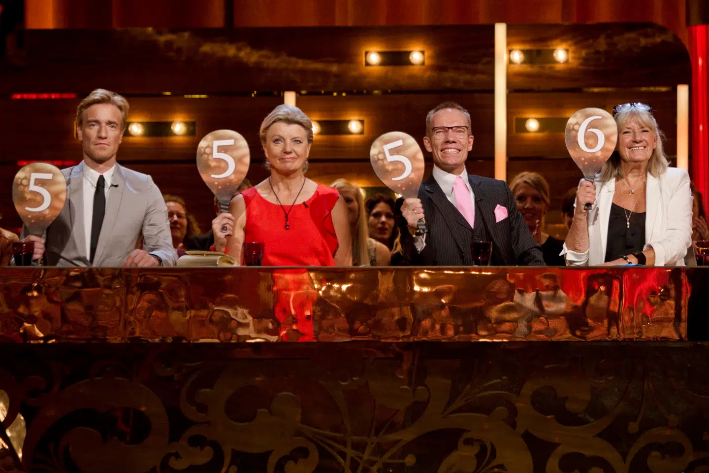 'Vild med dans' dommerpanelet er skiftet gennem årene - men den nok mest ikoniske firkløver har været denne: Nikolaj Hübbe, Anne Laxholm og nu afdøde Jens Werner og Britt Bendixen.