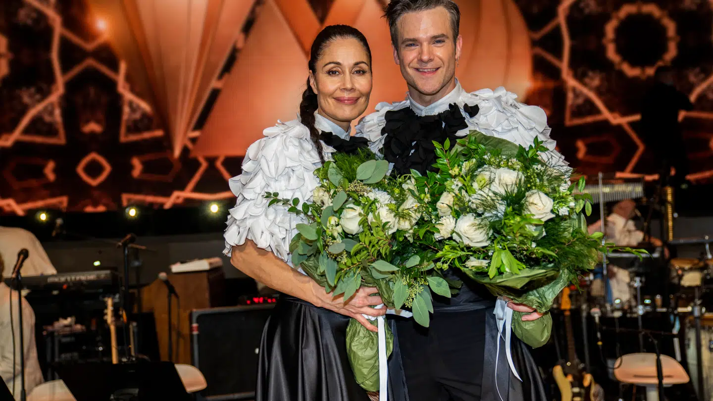 Nukâka Coster-Waldau og Silas Holst endte på en tredjeplads i 2020.