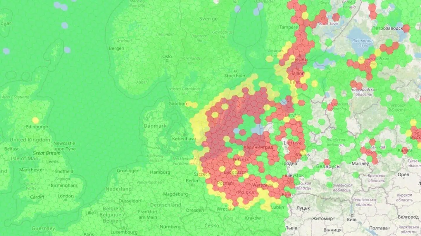 Mængden af GPS-jamming Østersøen er en del af Ruslands hybride angreb mod Vesten.