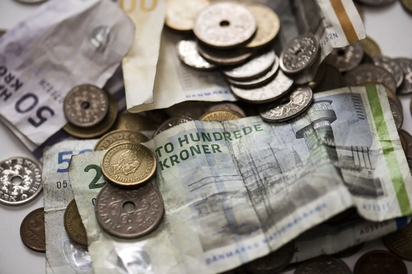Siden Nationalbanken 30. november 2023 satte gang i indkaldelsen af pengesedler, er der ved udgangen af juni indleveret sedler til en værdi af 20,8 milliarder kroner. (Arkivfoto).