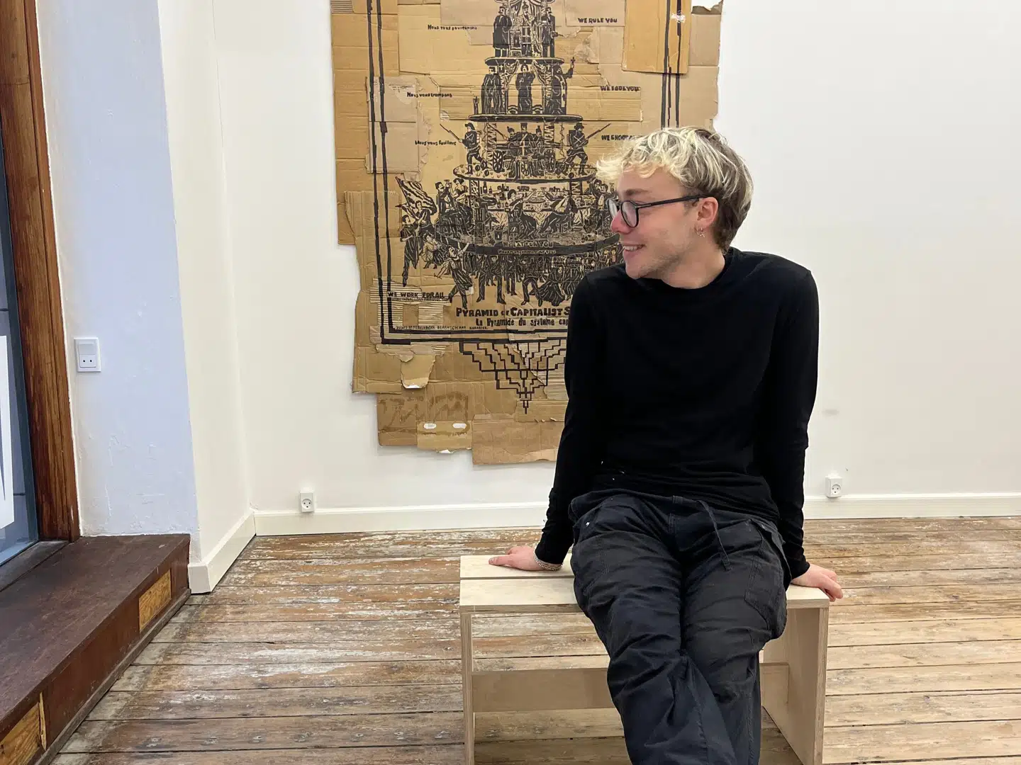 »Når man vokser op i en lille by i Nordjylland, lærer man hurtigt, at kunst er noget, man laver i fritiden. Ikke noget, man kan leve af,« skriver Jeppe Nymark Møller Jensen. Privatfoto