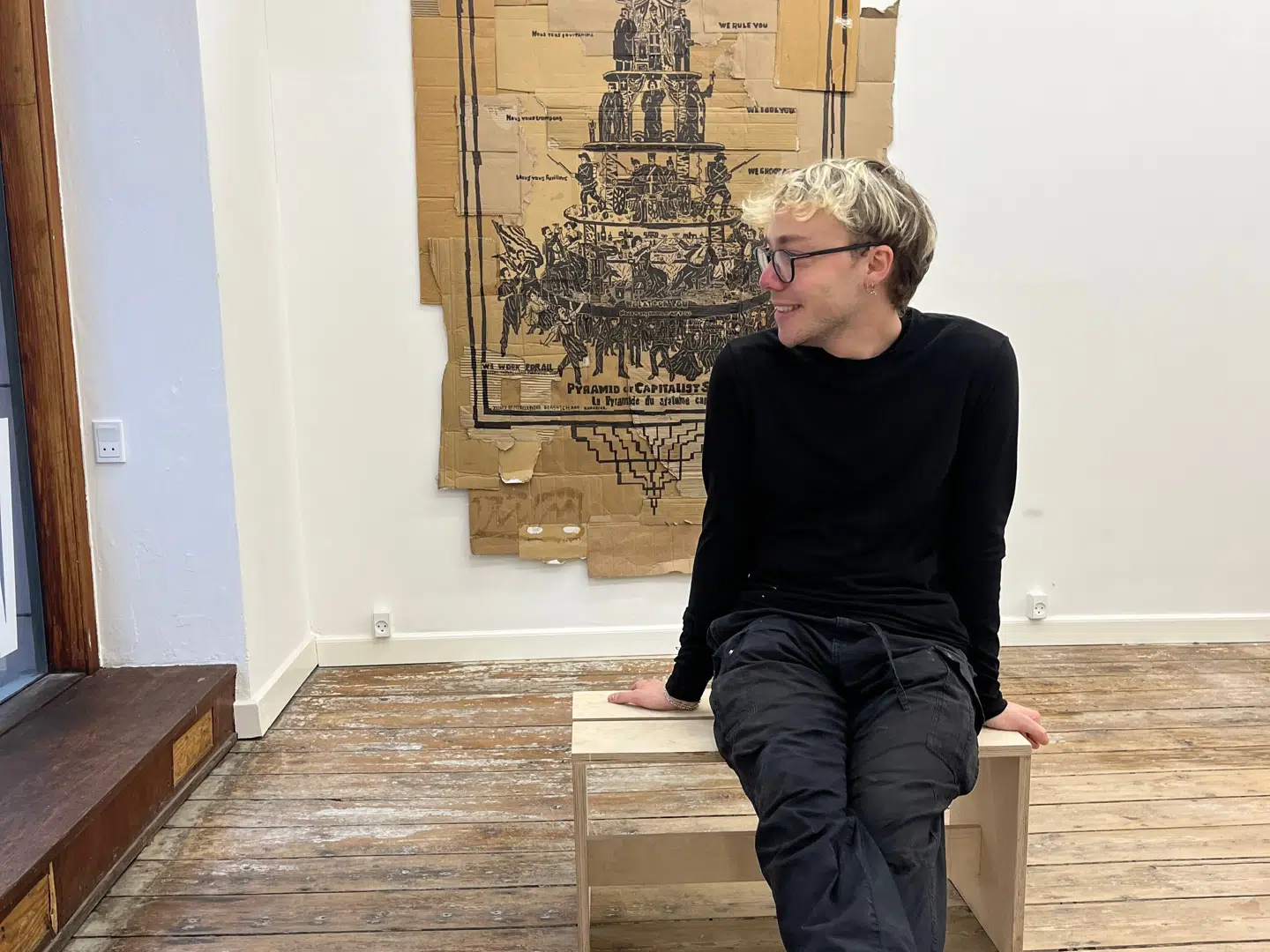 »Når man vokser op i en lille by i Nordjylland, lærer man hurtigt, at kunst er noget, man laver i fritiden. Ikke noget, man kan leve af,« skriver Jeppe Nymark Møller Jensen. Privatfoto