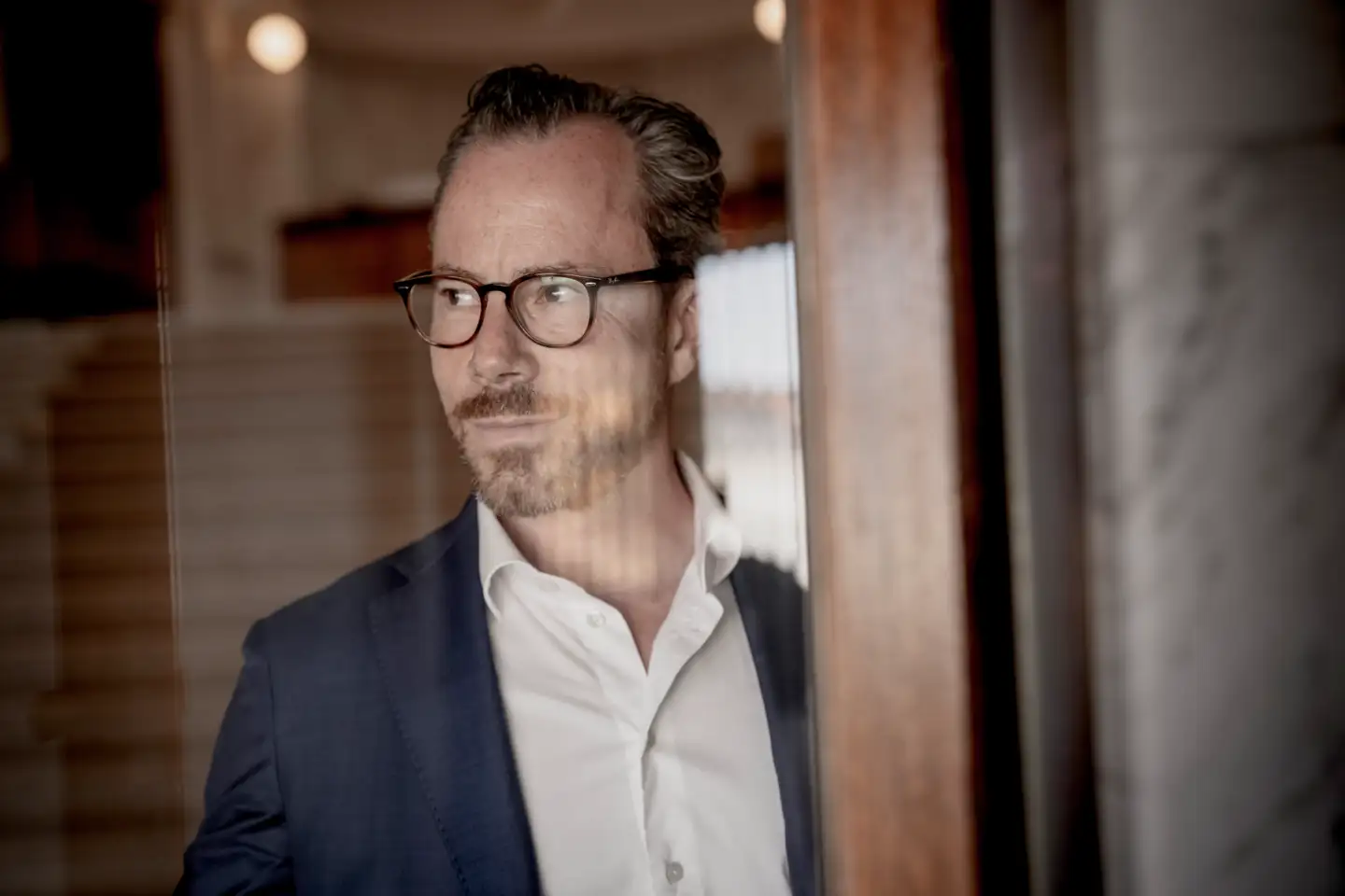 Jakob Ellemann-Jensen tidligere forsvarsminister og nu direktør i Dansk Erhverv, siger, at det var et kæmpe spring at få forsvarsbudgettet op på to procent. Nu er det fem.