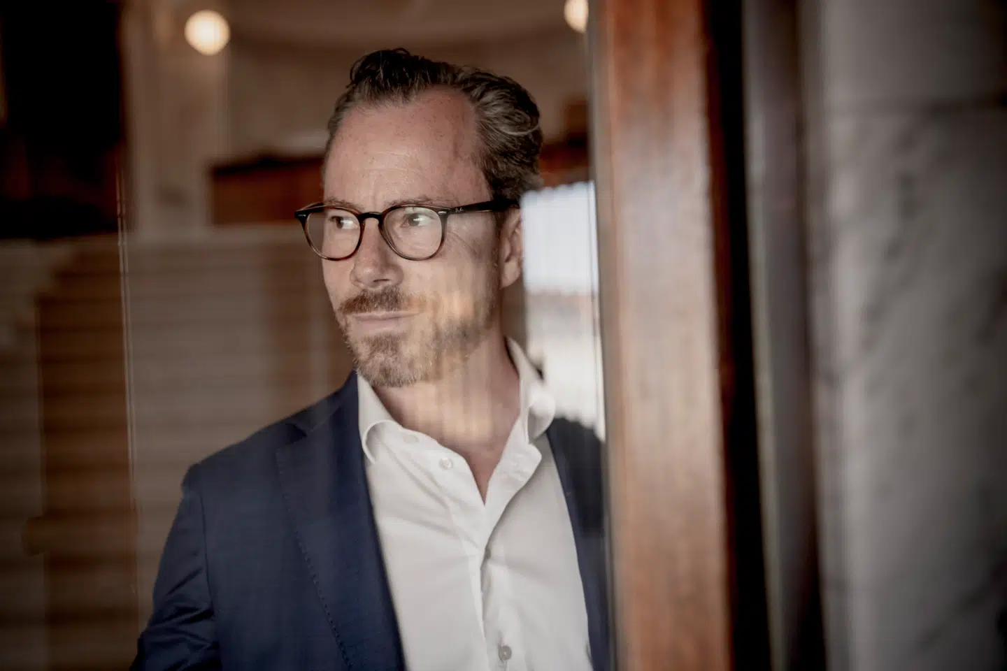 Jakob Ellemann-Jensen tidligere forsvarsminister og nu direktør i Dansk Erhverv, siger, at det var et kæmpe spring at få forsvarsbudgettet op på to procent. Nu er det fem.