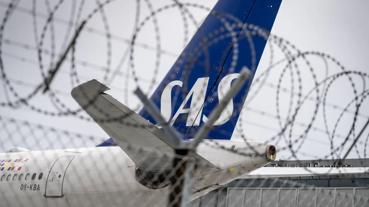 SAS bekræftede efterfølgende, at flyet måtte vende om på grund af en kollision med en fugl. Arkivfoto.
