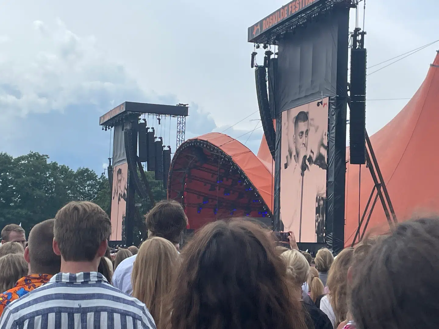 Artigeardit kaldte det for sit »livs koncert«, da han fredag eftermiddag takkede af fra hovedscenen på Roskilde Festival. Foto: Lykke Buhl.