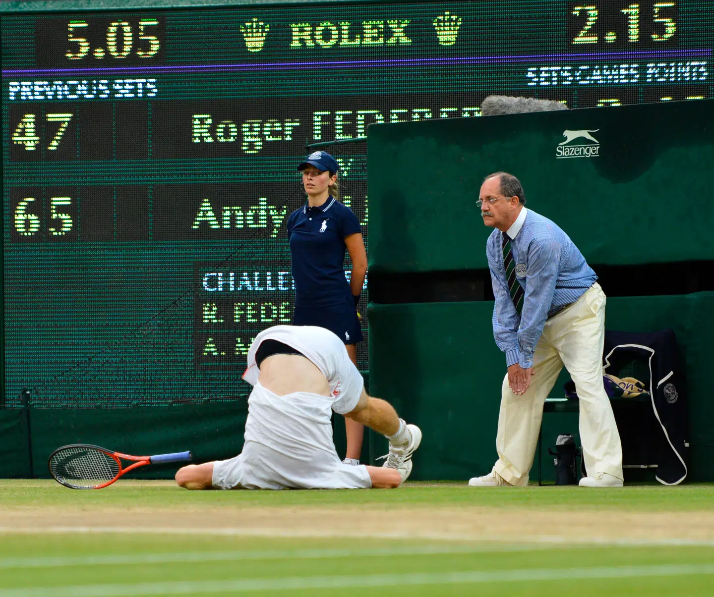 Wimbledons »menneskelige« charme er næsten aflivet. Ind på Centercourten kommer det nye ELC-system.