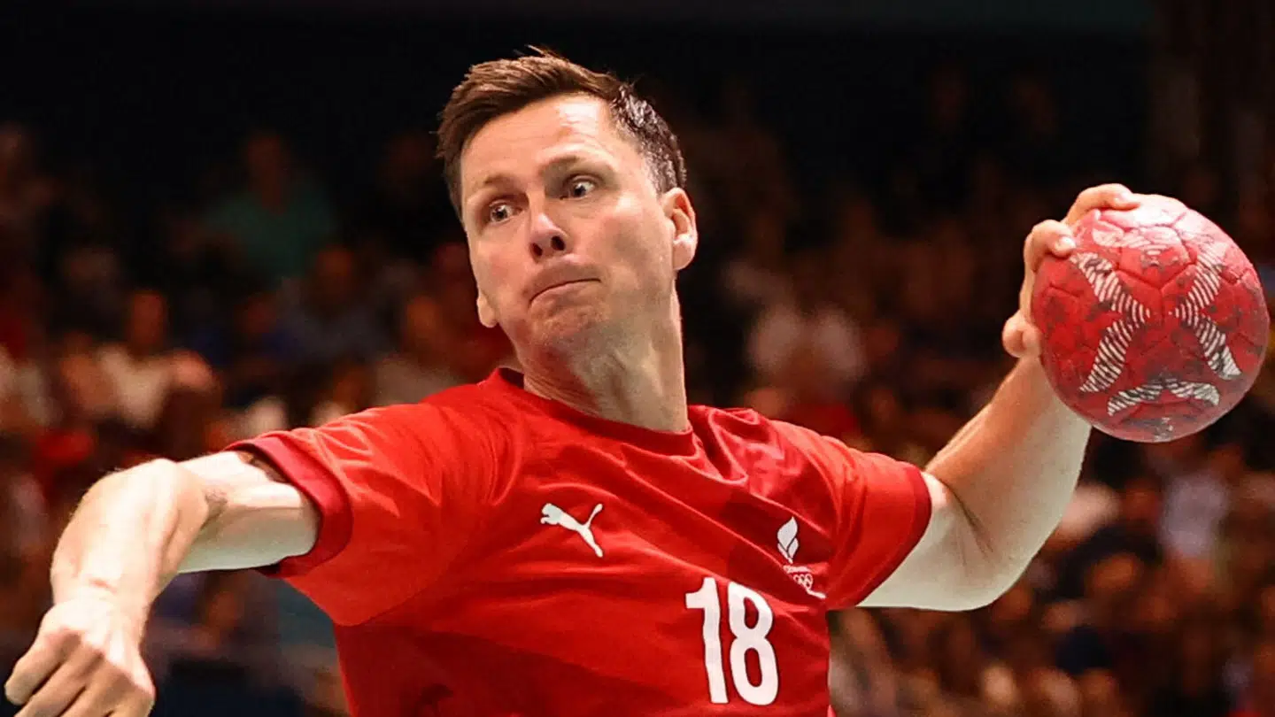 På billedet ses Hans Lindberg under OL i Paris 2024.