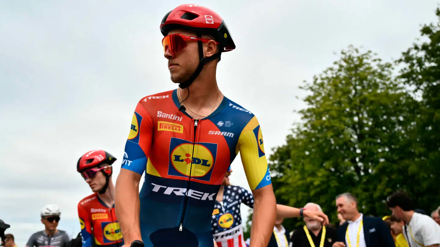 Jonathan Milan var en af dagens største favoritter, men han dummede sig og endte langt efter vinderen, Jasper Philipsen.