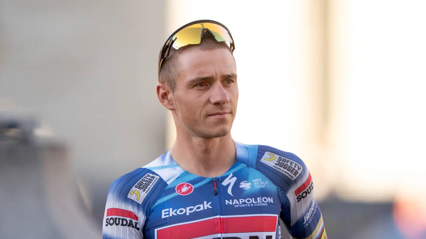 Remco Evenepoel fik sig en gevaldig snitter på Tourens første dag.