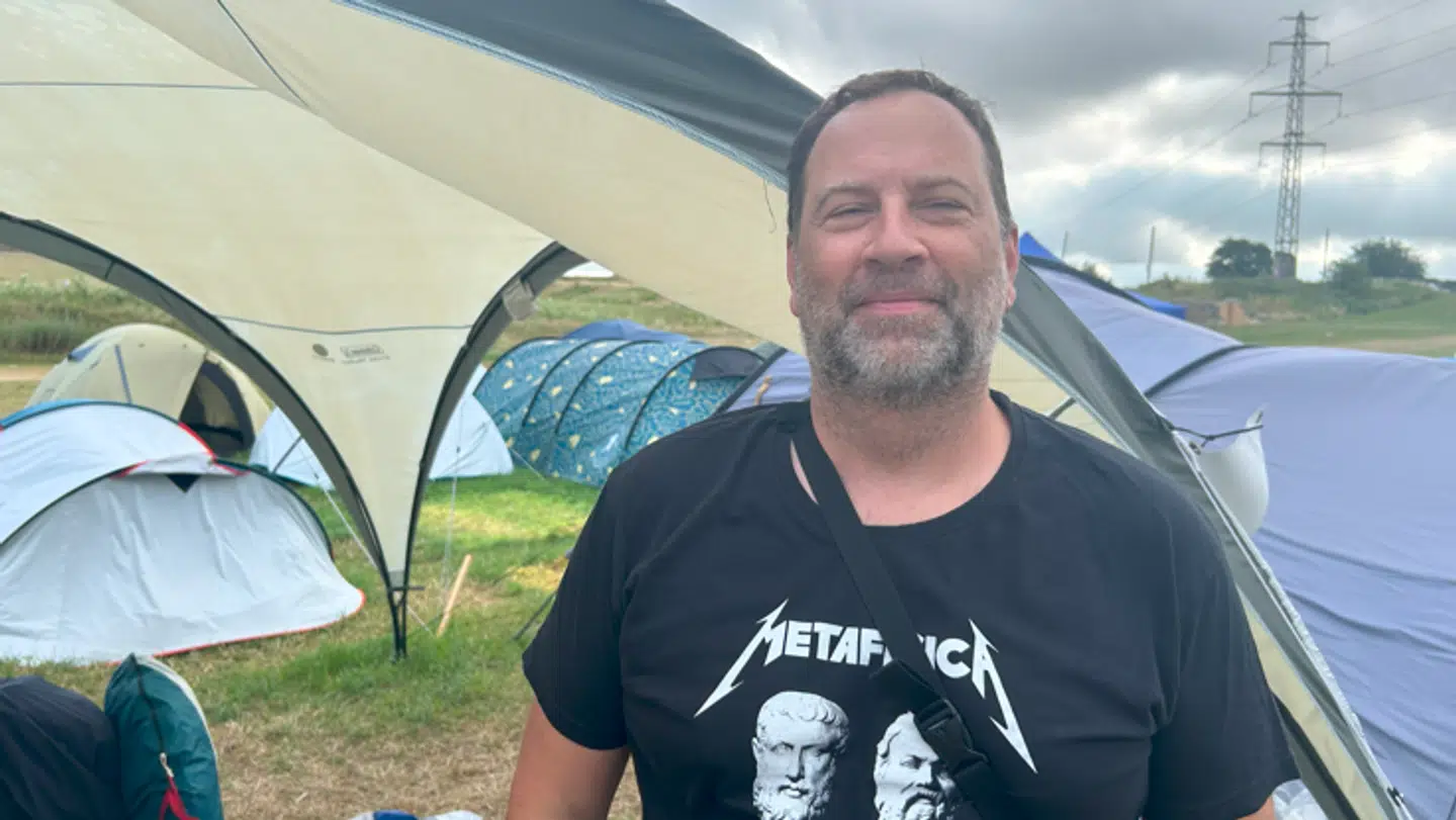 Ludz Bosian har været på Roskilde Festival i fem år.