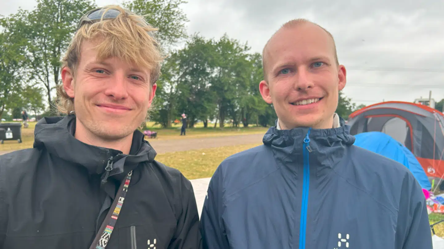 De to fyre skulle med toget hjem til Aarhus.
