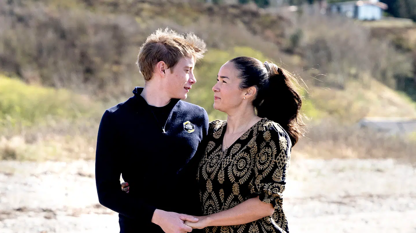 Jonas Vingegaard og Trine Marie Vingegaard Hansen har to børn sammen.