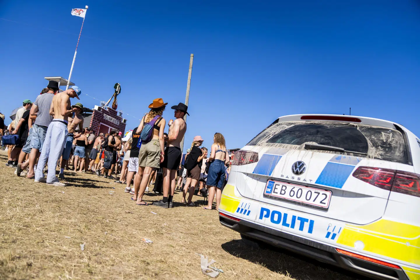 Flere Soundboks-højttalere blev stjålet fra Roskilde Festival. Politiet mener at have fundet nogle af gerningsmændene. (Arkivfoto).