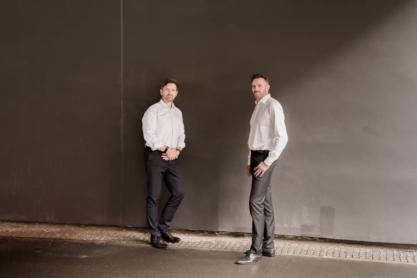 Ole Krogh, administrerende direktør i PFA, og Peter Stensgaard Mørch, administrerende direktør i PensionDanmark, mener, at Danmark sidder på løsningen på Europas hovedbrud.