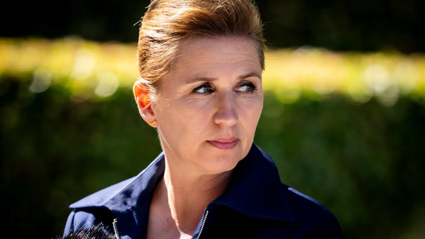 Her ses statsminister Mette Frederiksen den 3. juli.