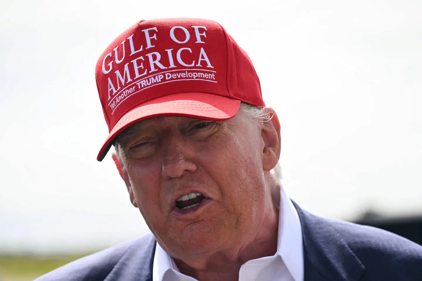 Donald Trump som "Superman" er "symbolet på håb", lyder det fra Det Hvide Hus. (Arkivfoto).