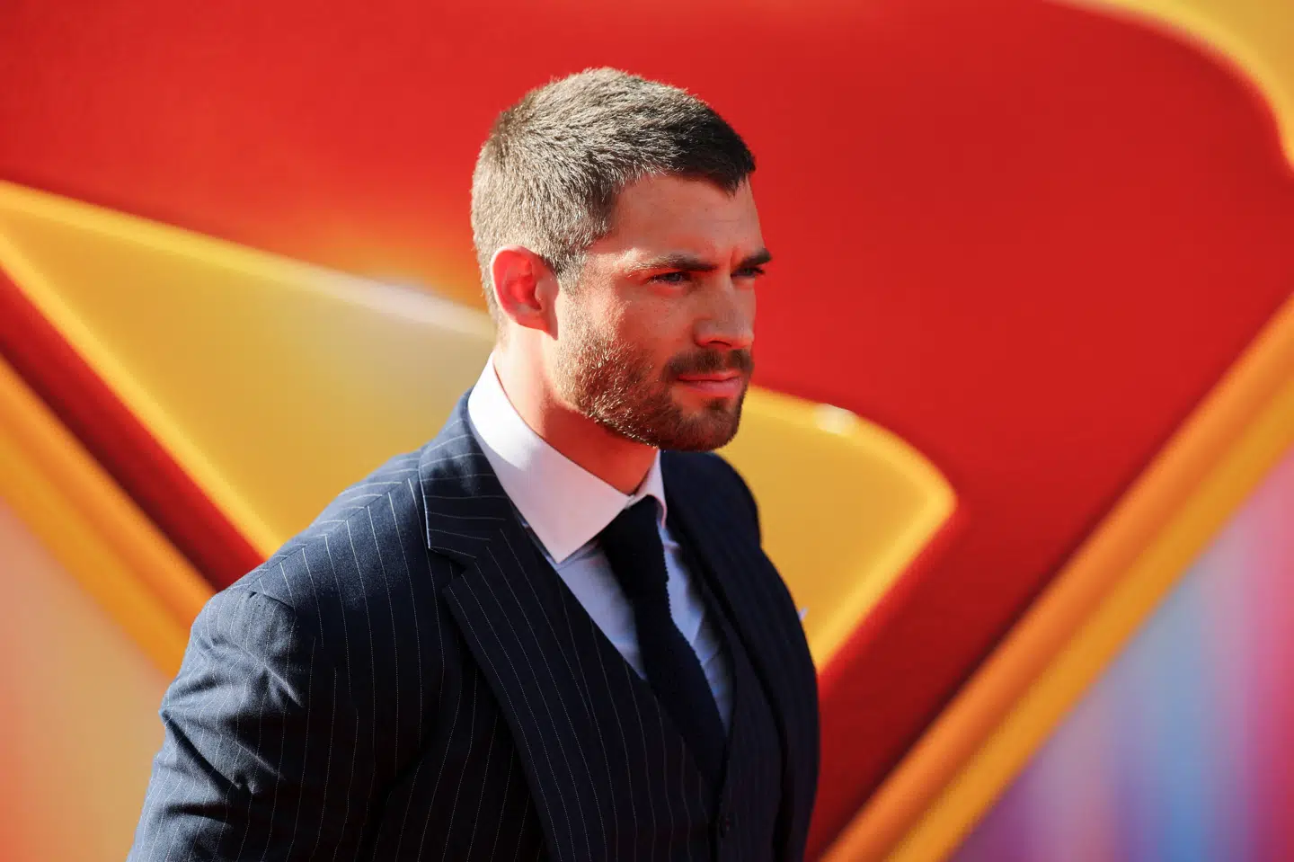 David Corenswet spiller Superman i den nye film af samme navn, der fik premiere i danske biografer 10. juli. (Arkivfoto).