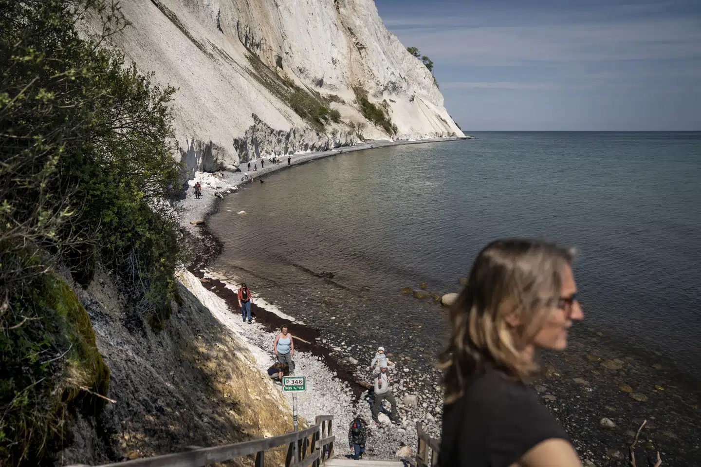Møns Klint er med sine stejle, hvide klipper og de bagvedliggende bakker bestående af kridt optaget på Unescos Verdensarvsliste. (Arkivfoto).