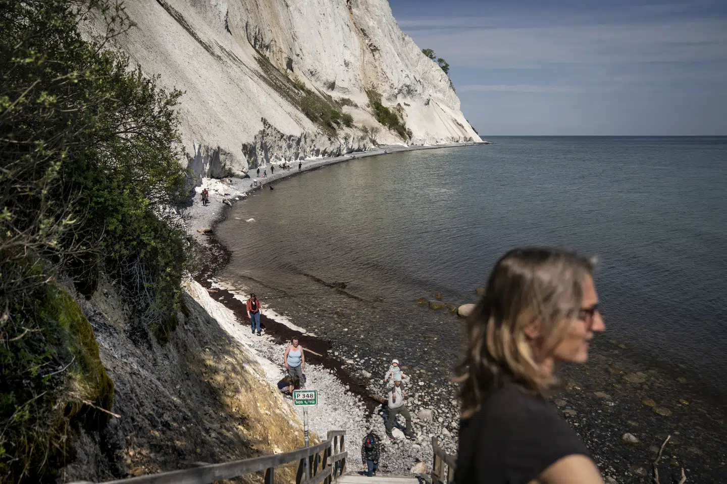 Møns Klint er med sine stejle, hvide klipper og de bagvedliggende bakker bestående af kridt optaget på Unescos Verdensarvsliste. (Arkivfoto).