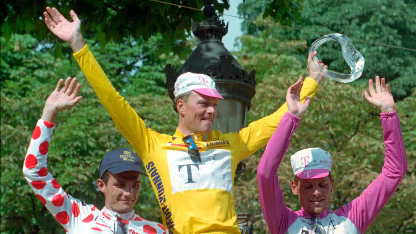 Bjarne Riis vandt Tour de France i 1996.