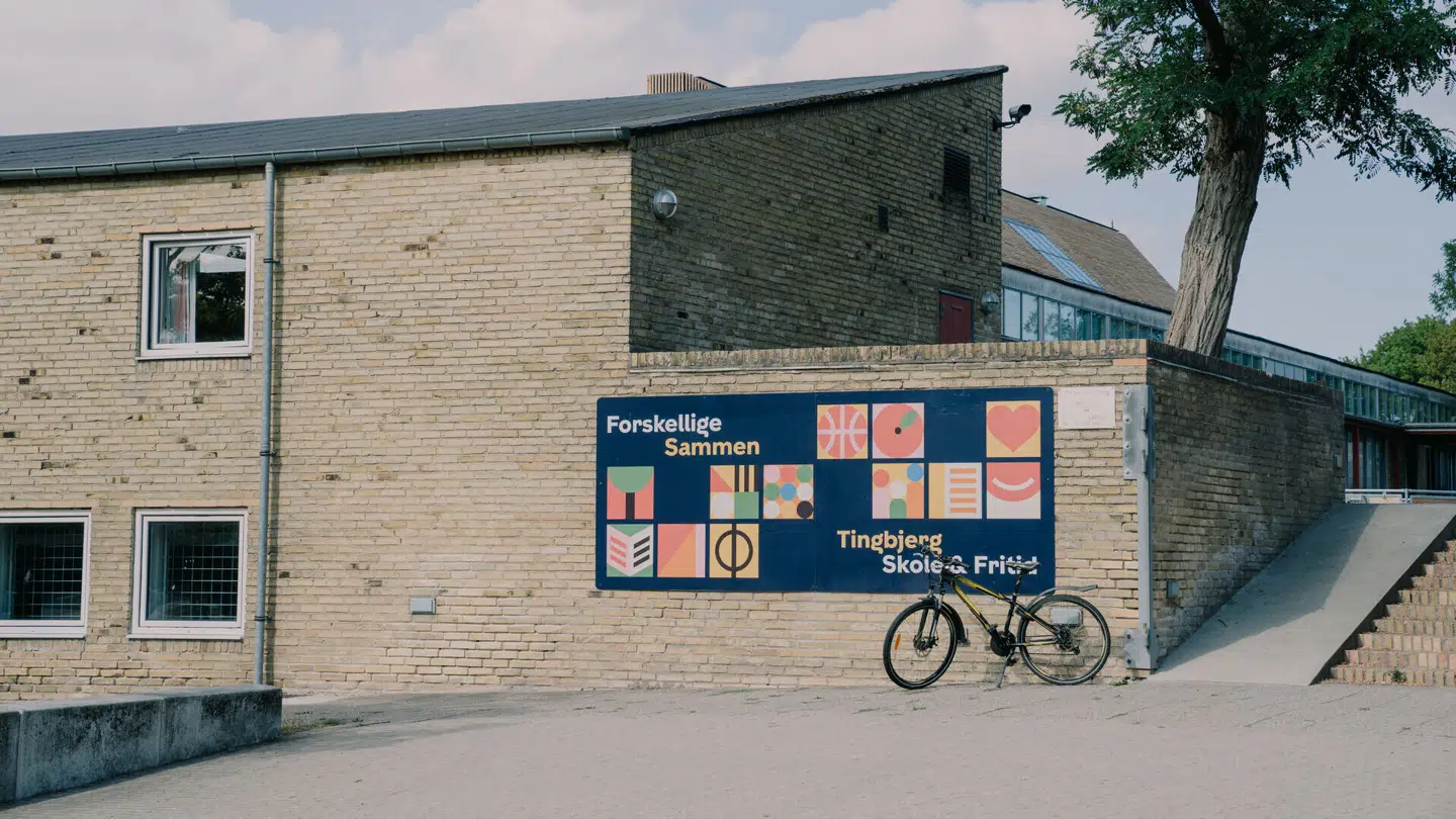 Tingbjerg Skole er en af de 32 skoler, hvor ikke-vestlige elever er i overtal. Her er det næsten 75 procent af eleverne, der har ikke-vestlig herkomst.