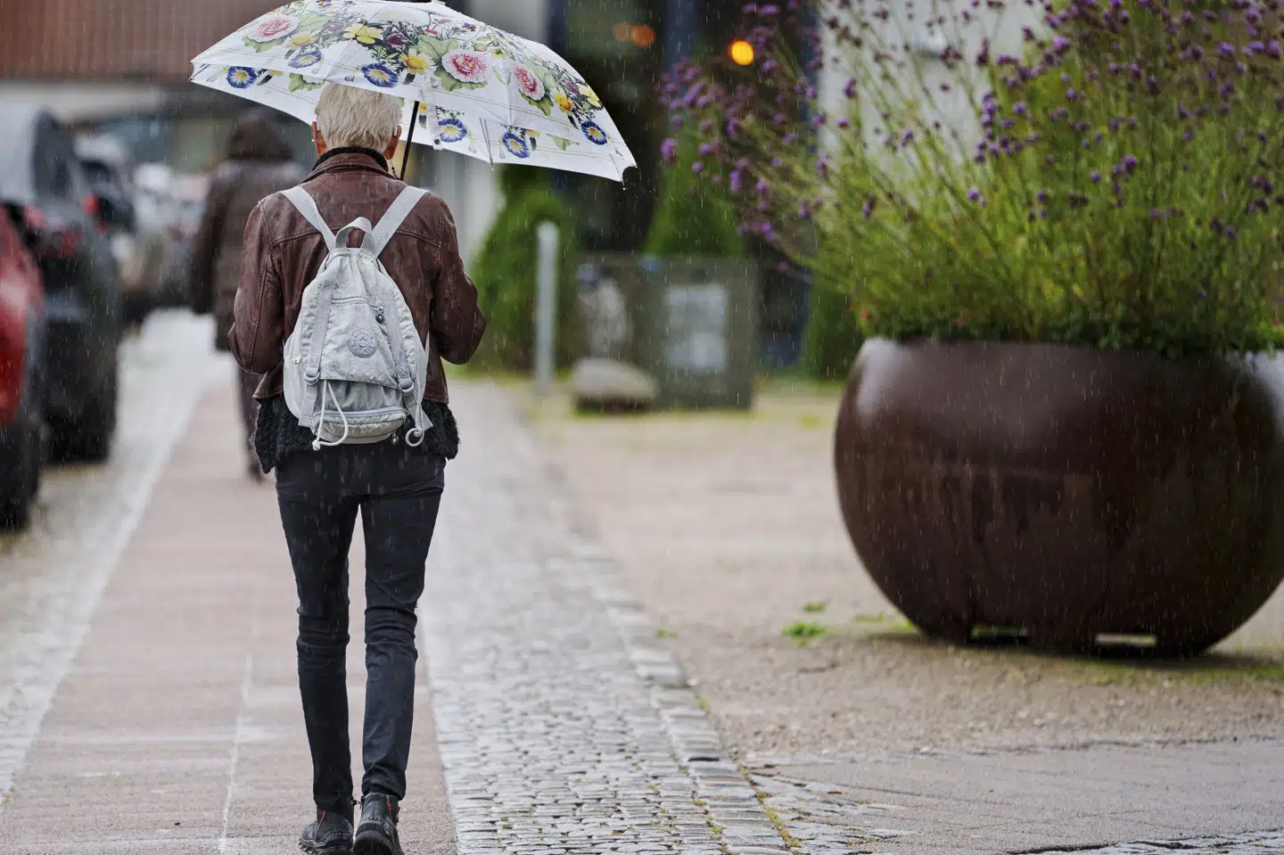 Der er tirsdag aften registreret skybrud i 22 kommuner i hele landet. (Arkivfoto).