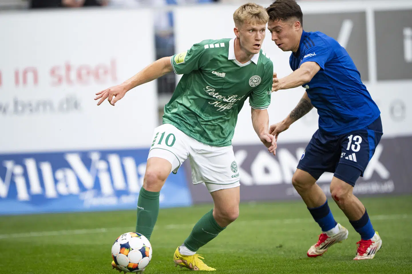 Isak Jensen nåede at bidrage med 60 kampe og 18 mål i Viborg-trøjen.