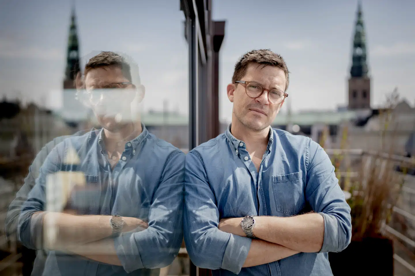 Samfundsredaktør Henrik Jensen.