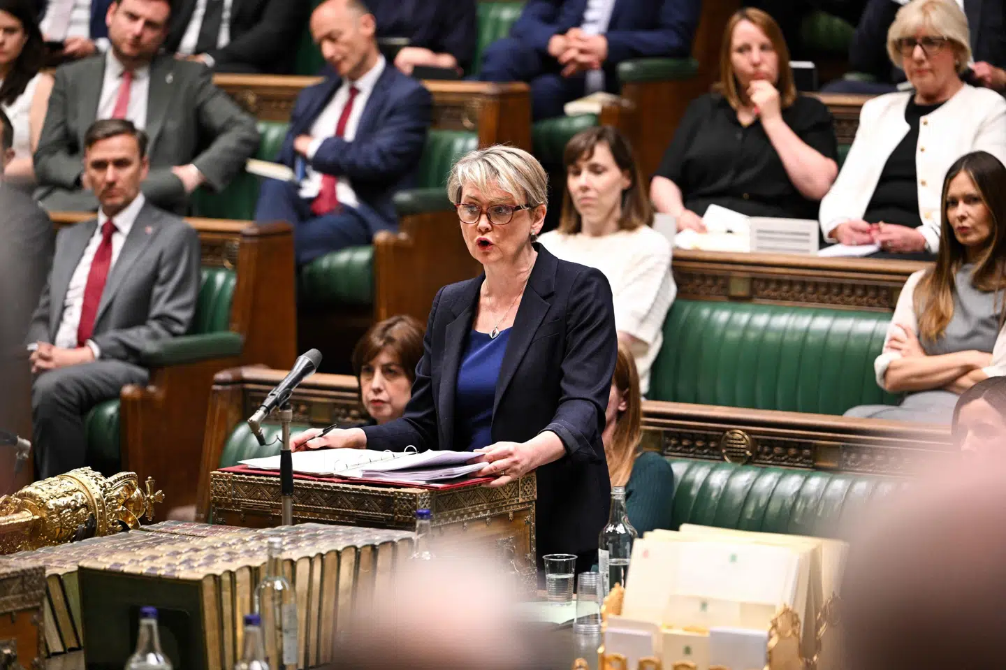 Der er valg til Underhuset i det britiske parlament hvert femte år. Næste gang skal 16-årige kunne stemme, mener regeringen. (Arkivfoto).