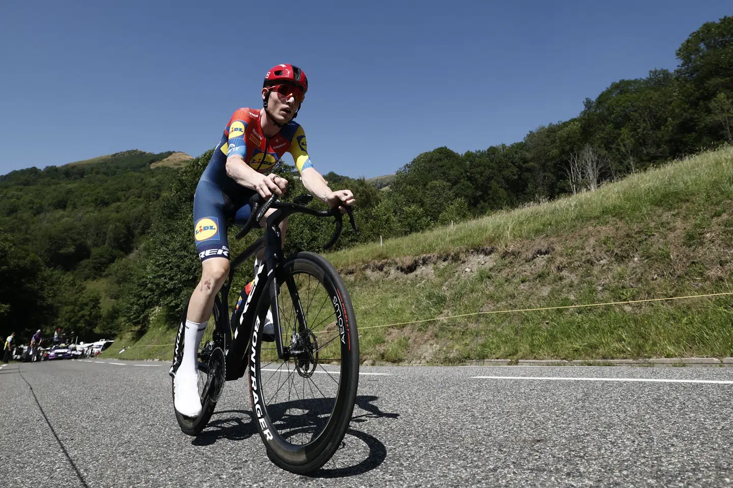 Mattias Skjelmose er udgået af Tour de France.