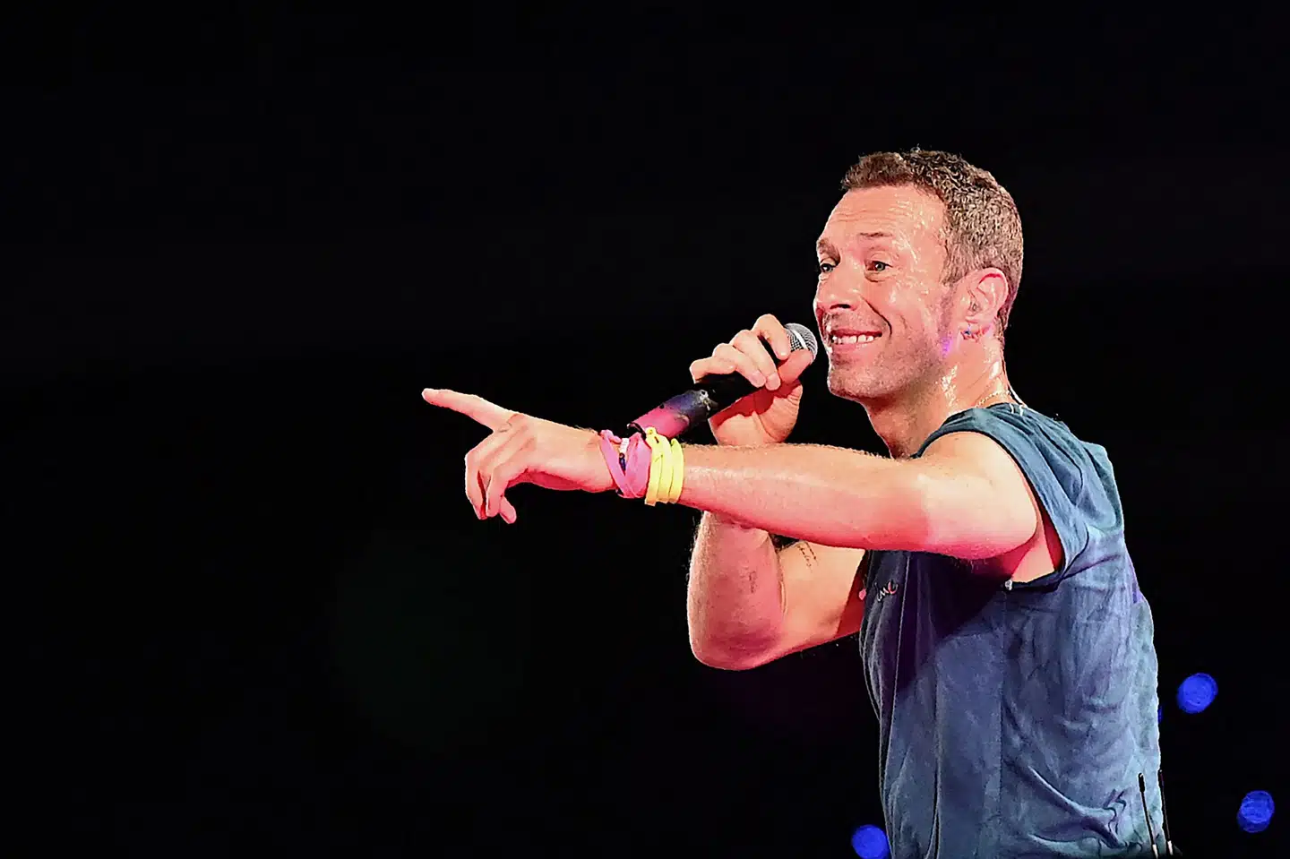 Chris Martin og Coldplay gav onsdag koncert i Foxborough i den amerikanske delstat Massachusetts. (Arkivfoto).