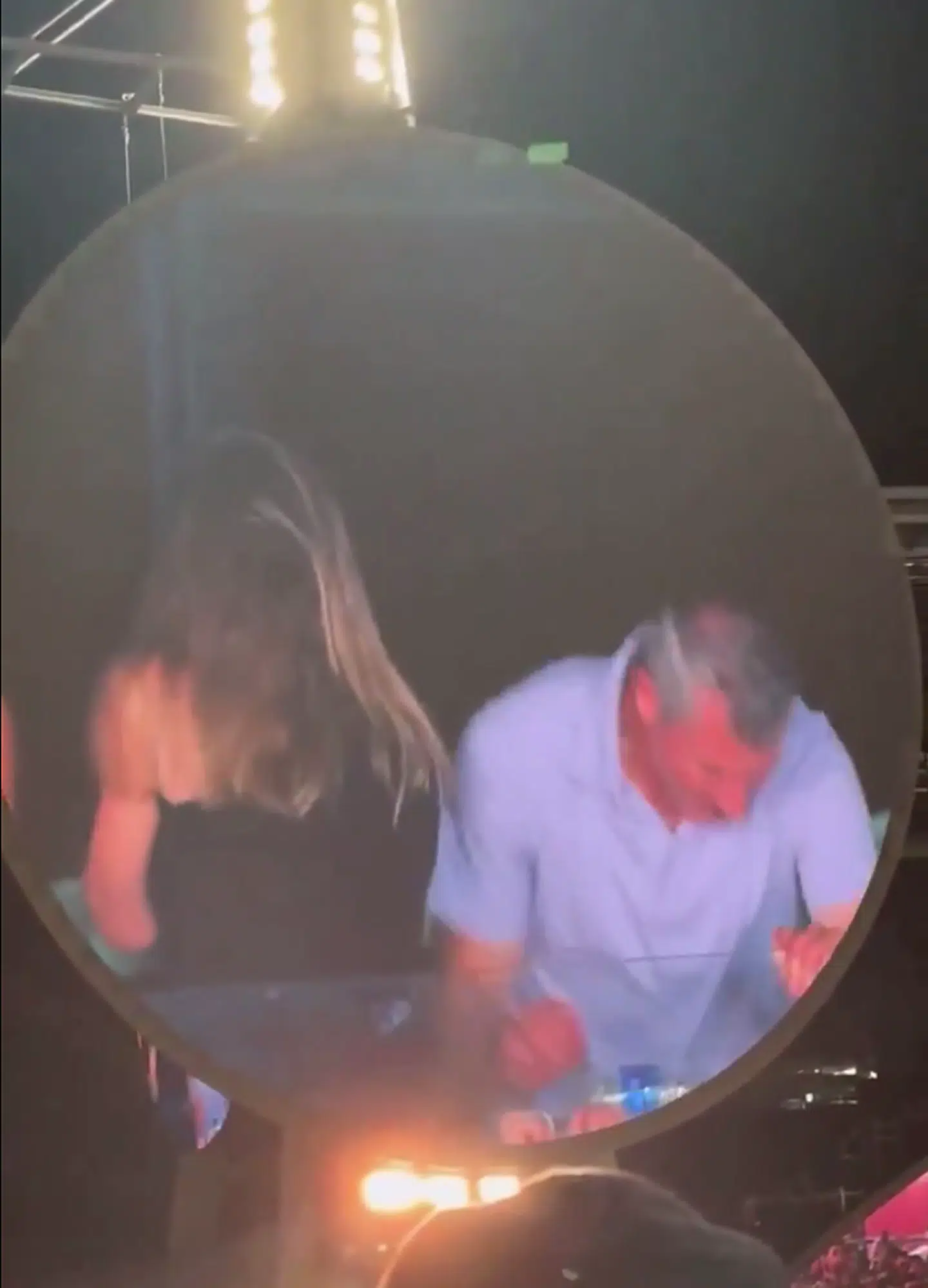 Koncerten fandt sted på Gilette Stadium i Boston.